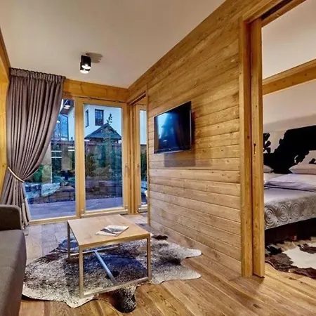 Pod Giewontem Gawra - Piekny Z Tarasem, Sauna I Jacuzzi W Cenie Pobytu - 5 Min Pieszo Do Krupowek Apartament